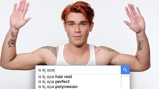 Riverdales KJ Apa Answers the Webs Most Searched Questions  WIRED [upl. by Horacio]