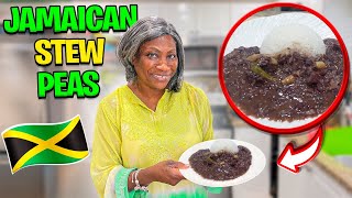 How To Make Authentic Jamaican Stew Peas With Stew Beef Mama Joans House [upl. by Zere828]