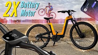 World’s FIRST DualMotor amp DualBattery ebike  Urtopia Carbon Fusion GT REVIEW [upl. by Adnesor]