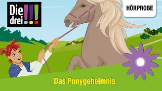 Die drei   Ponyverschwörung  Hörprobe zum Hörspiel [upl. by Nauwaj]