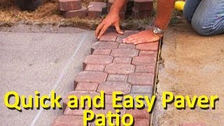 How to Lay Patio Pavers [upl. by Kiyohara184]