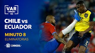 Eliminatorias  Revisión VAR  Chile vs Ecuador  Minuto 8 [upl. by Mcnamee]