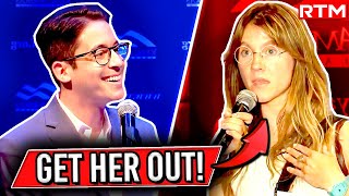 College Lib Professor SCHOOLED By Michael Knowles In SPECTACULAR Way [upl. by Yanad]