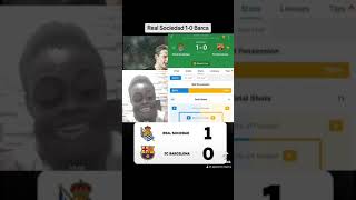 Real Sociedad 10 Barcelona😩😩😩😩ft Lewandoski😎 [upl. by Matt]