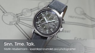 Sinn Spezialuhren 358 Sa PILOT  Sinn Time Talk  English Version [upl. by Chadabe229]