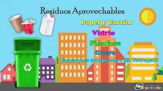 Contenedores de reciclaje [upl. by Tilla]