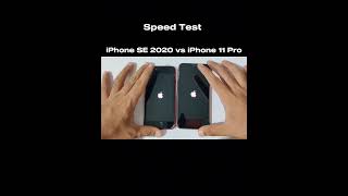 iPhone SE 2020 Against iPhone 11 Pro Test [upl. by Eislehc]