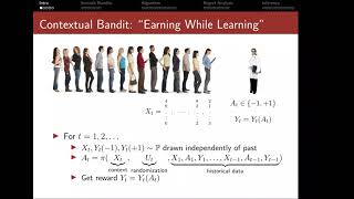 Nathan Kallus  Seminar  quotSmooth Contextual Banditsquot [upl. by Dympha]