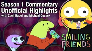 Smiling Friends  Season 1 Commentary Highlights FanEdit [upl. by Toole894]