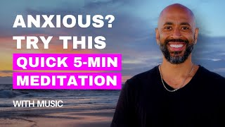 Calm your Anxiety in 5 Minutes Guided Meditation [upl. by Larrabee]