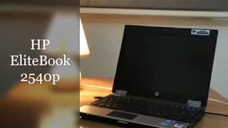 HP EliteBook 2540P i7L640 4GB Ram 160GB [upl. by Nnairrek225]