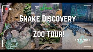 SNAKE DISCOVERY ZOO Tour [upl. by Yortal709]