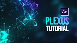 Create Plexus Network Background  After Effects Tutorial [upl. by Celinka]