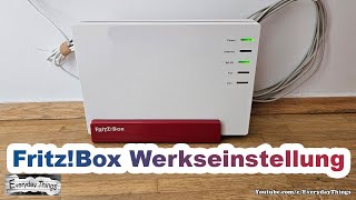 Wie man die Fritzbox ohne Internet und Telefon auf Werkseinstellungen zurücksetzt [upl. by Keel]