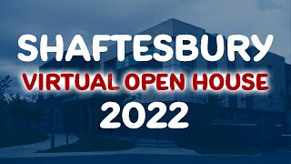 Shaftesbury High School Virtual Open House 2022 [upl. by Fabien]