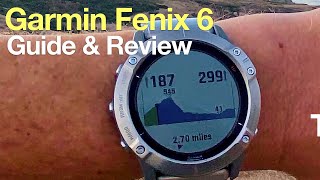 Garmin Fenix 6 InDepth Review For Hiking amp Outdoors  HikingGuycom [upl. by Sonitnatsnoc]