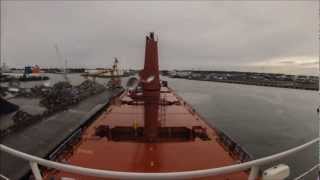 Time Lapse Port of Rotterdam mv Mercurius [upl. by Aligna]