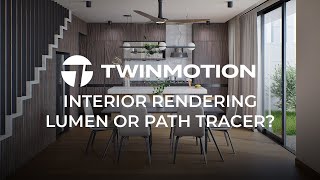 Twinmotion 20241  Lumen vs Path Tracer Detailed Rendering Tutorial [upl. by Ettenuj]