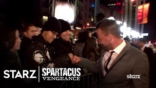 Spartacus Vengeance  From the Red Carpet Premiere  STARZ [upl. by Woodcock]