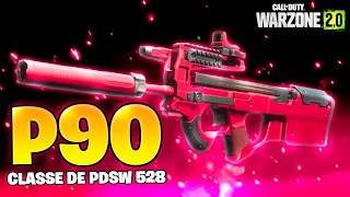 INSANA A P90 ESTÁ DE VOLTA AO WARZONE 2  MELHOR CLASSE PDSW 528 WARZONE 20 [upl. by Lierbag647]