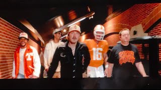 Morgan Wallen Neyland Stadium Walkout With Peyton Manning Nico Iamaleava Josh Heupel Bru McCoy [upl. by Thorsten12]