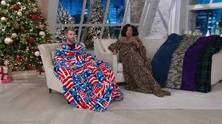 The Slanket The Original Blanket with Sleeves on QVC [upl. by Rori]