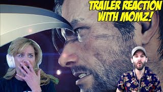 THE EVIL WITHIN 2 quotSURVIVEquot GAMEPLAY TRAILER REACTION WITH MOMZ [upl. by Jepson271]