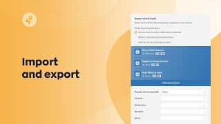 How to Import and Export in inFlow Cloud [upl. by Downes]