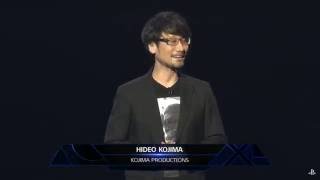 Hideo Kojima Return E3 2016 quotIM BACKquot [upl. by Navak389]