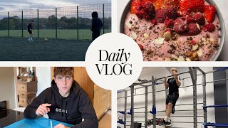 18 Yr Old Individual Footballers Training Day Vlog [upl. by Deyes]