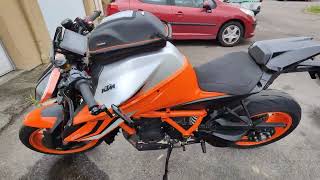 KTM 1290 SDR 2022 cold start with Xrace exhaust [upl. by Namhcan]