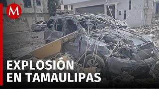 Fuerte explosión en una vivienda de Reynosa deja dos muertos y varios heridos [upl. by Pang]