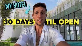 IM BUILDING A HOTEL IN BALI IN 30 DAYSwish me luck [upl. by Myrtie]