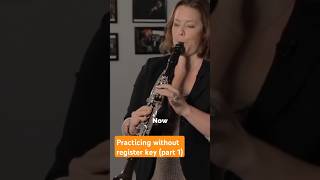 How to teach the upper register part 1 clarinet bassclarinet [upl. by Aisekal735]