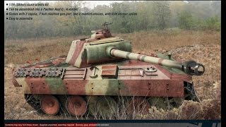 Painting Rubicon Models 156 German Panther Part 1 [upl. by Llenrod]