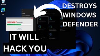 Malware Beats Windows Defender [upl. by Nosremaj]