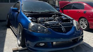 RSX CONSTRUCTION pt3 Brakes harness first start up [upl. by Poll]