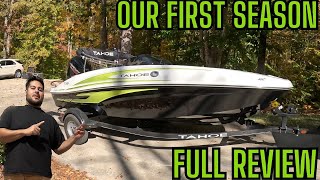 OUR FIRST SEASON FULL REVIEW TAHOE T16 [upl. by Oironoh919]