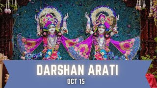 Darshan Arati  ISKCON Chennai  15 Oct 2024 [upl. by Yasui]