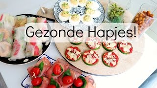 6x Recept Gezonde Hapjes voor tijdens de Feestdagen [upl. by Alegnaoj]