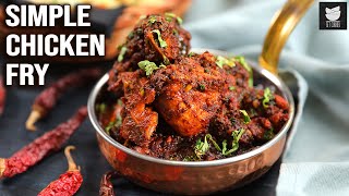 Simple Chicken Fry  Chicken Perattu  Spicy Boneless Chicken Recipe By Prateek  Get Curried [upl. by Meece318]