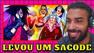 REAGINDO A MADARA VS ALMIRANTES  BATALHA MORTAL DO einerdtv [upl. by Nidnerb]