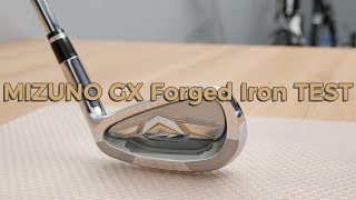 Agolf 미즈노 GX Forged 아이언 테스트 시타 리뷰  MIZUNO GX Forged Iron test review [upl. by Alyahsal32]