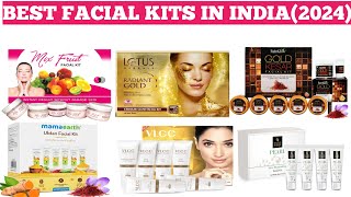 Top 10 Best Facial Kits For Instant Glowing Skin At Your Home With Price 2024 beautywithsowmya [upl. by Post]