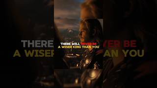 quotThere Will Never Be A Wiser King than Youquot  Thor x Odin Edit  marvel thor edit viralvideo [upl. by Cyma]