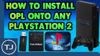 How To Install OPL v094 Onto Any PS2 Open PS2 Loader 2018 [upl. by Nosle]