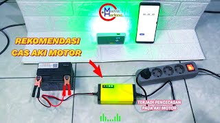 🧰 Review Cas Aki Motor Smart Battery Charger 12V DC 3A‼️ ⚒️🛠️⛏️🔩🔧 [upl. by Anerul873]