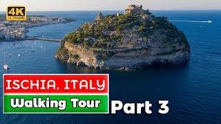 Aragonese Castle Tour  Ischia Tour 3 [upl. by Annaet858]