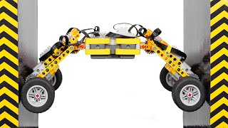 LEGO Technic Climbing Car Obstacle Challenge [upl. by Otis]