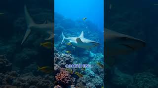 Shark Encounters Caribbean vs Grey Reef Sharks shark marinelifeencounters sharkencounter facts [upl. by Nnylyma]